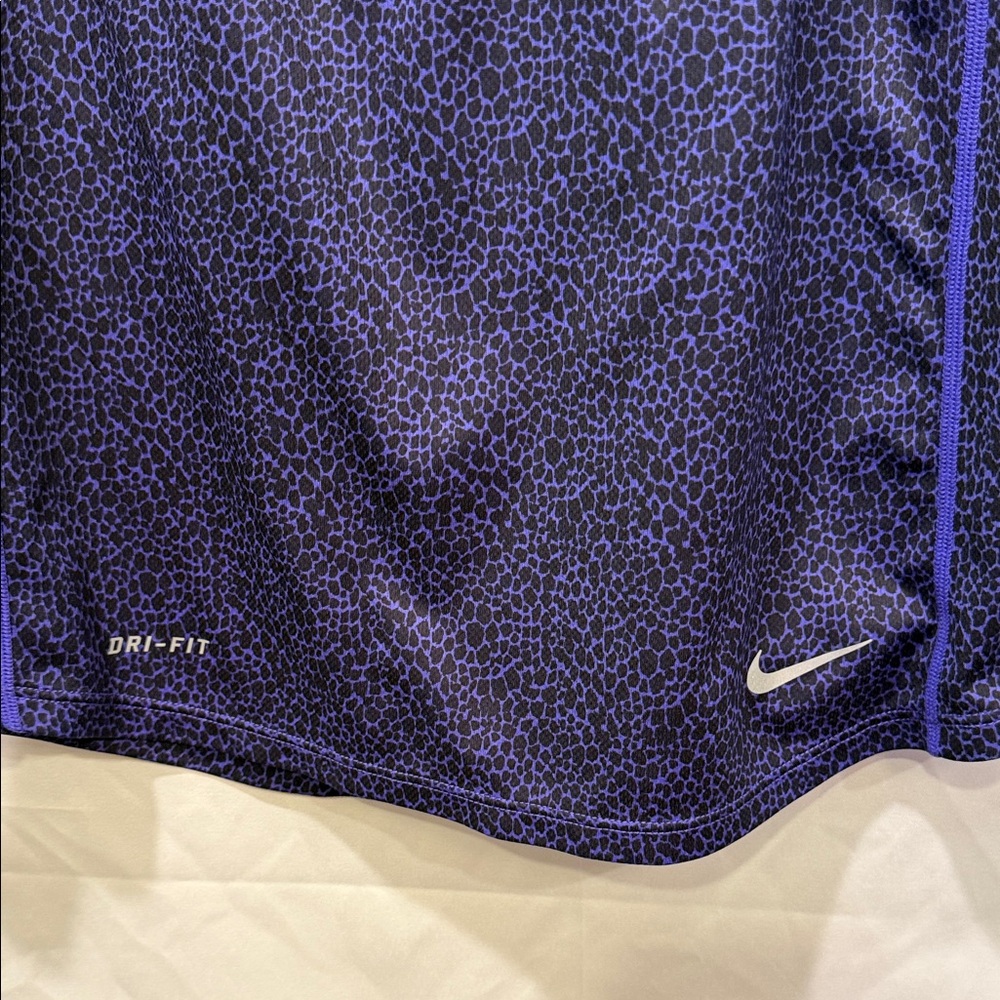 Nike Dri-FIT Purple Mesh Razor back Top - Picture 3 of 4